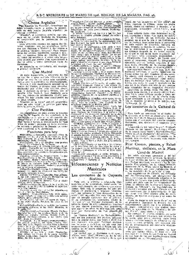 ABC MADRID 10-03-1926 página 28