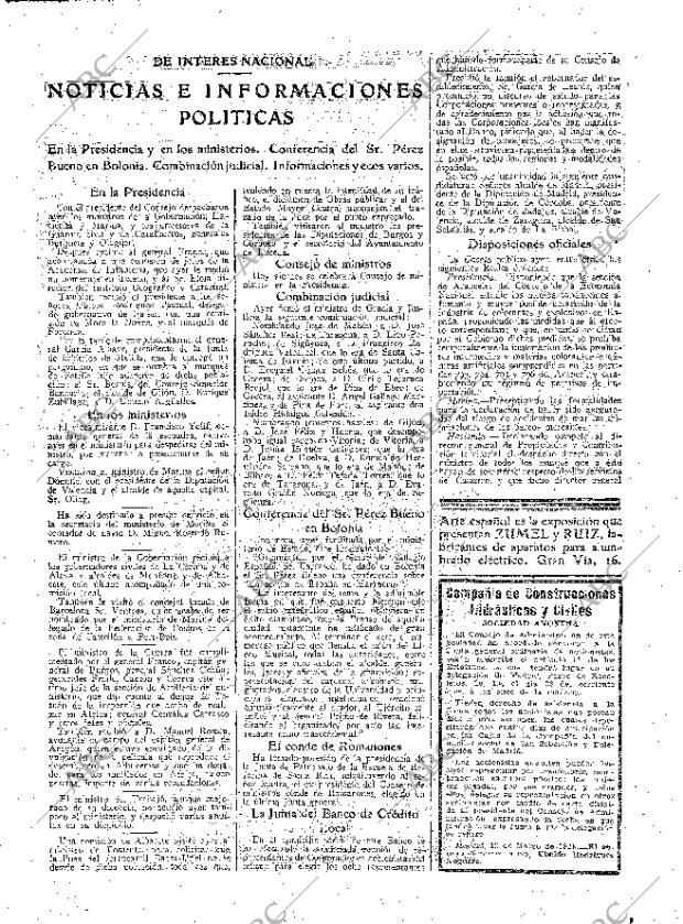 ABC MADRID 12-03-1926 página 15