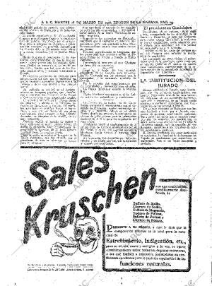 ABC MADRID 16-03-1926 página 14