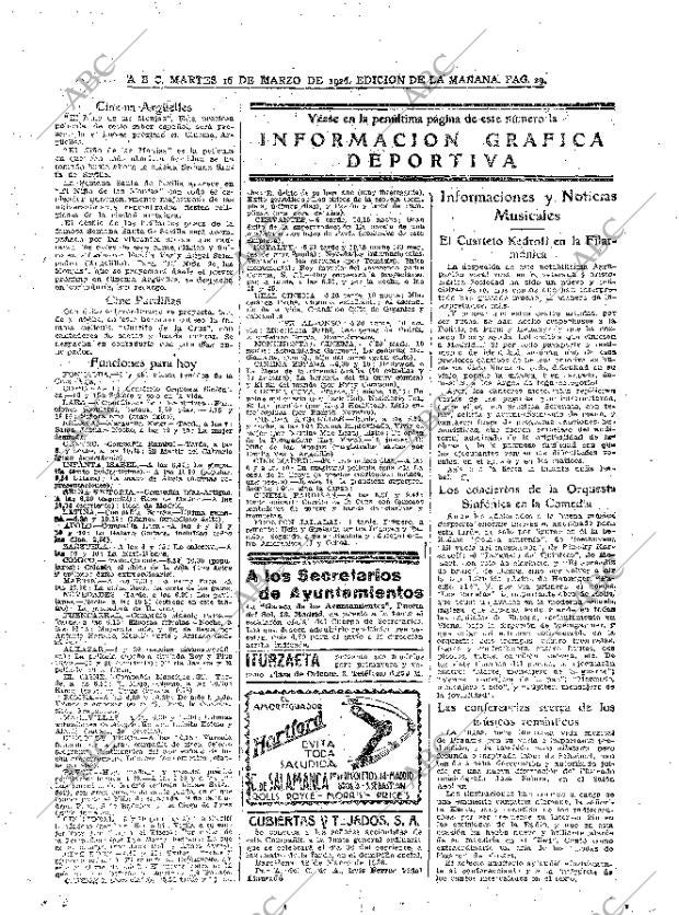 ABC MADRID 16-03-1926 página 29