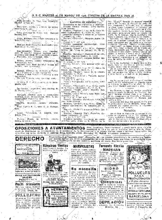 ABC MADRID 16-03-1926 página 38