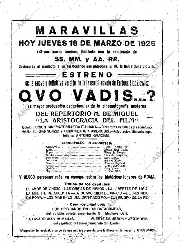 ABC MADRID 18-03-1926 página 12
