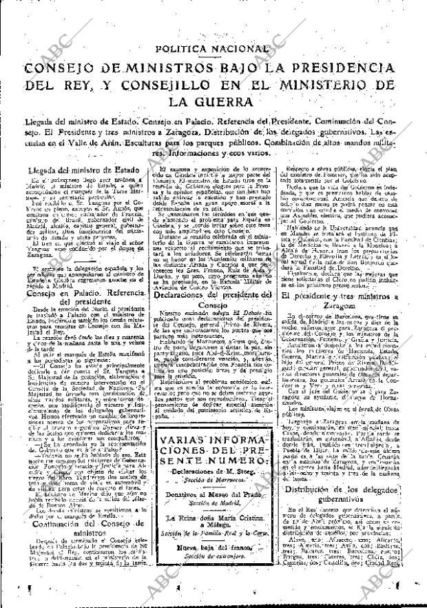 ABC MADRID 21-03-1926 página 15