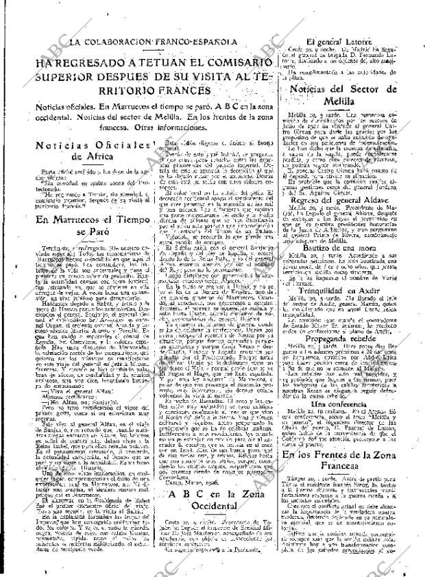 ABC MADRID 22-03-1926 página 11