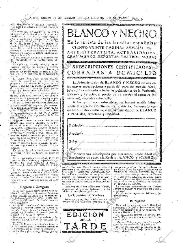 ABC MADRID 22-03-1926 página 9