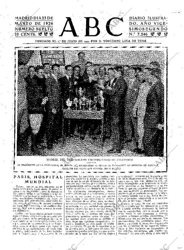ABC MADRID 23-03-1926 página 3