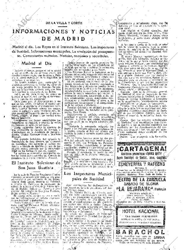 ABC MADRID 25-03-1926 página 11