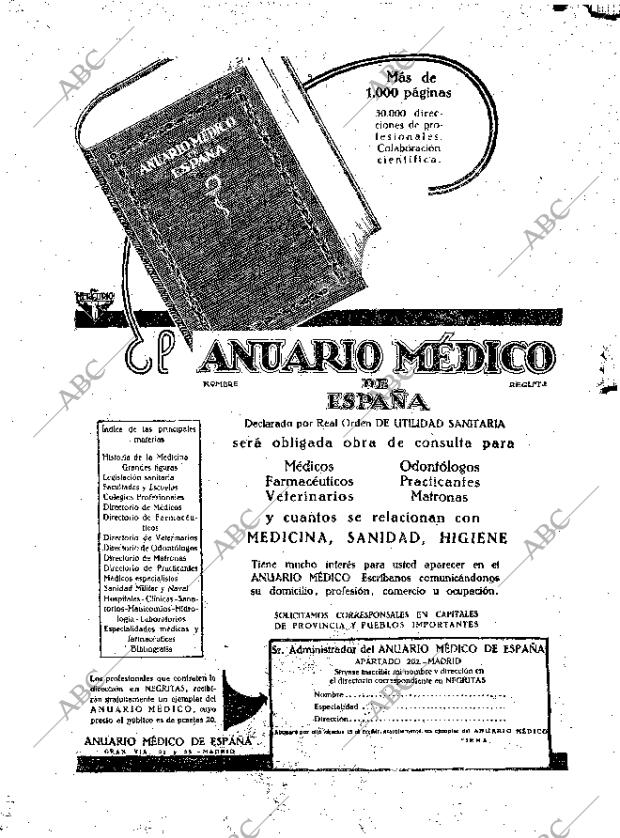 ABC MADRID 25-03-1926 página 2