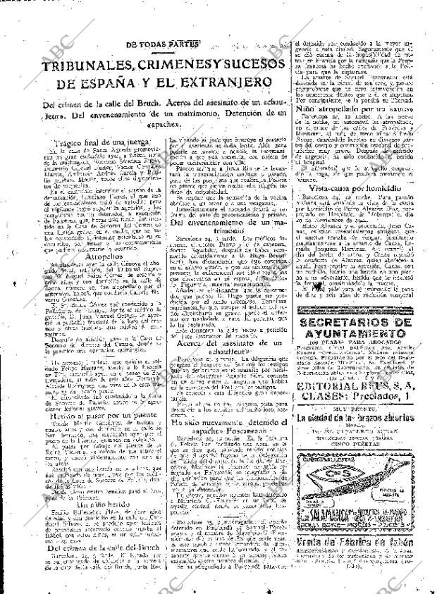 ABC MADRID 25-03-1926 página 23