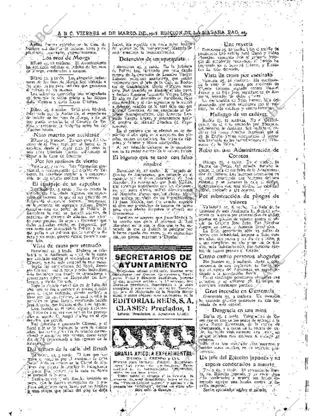 ABC MADRID 26-03-1926 página 22