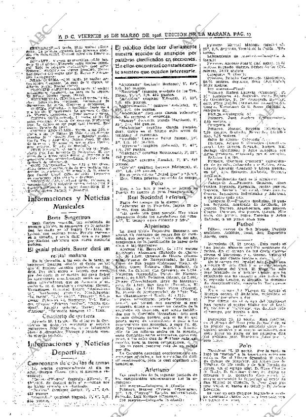 ABC MADRID 26-03-1926 página 27