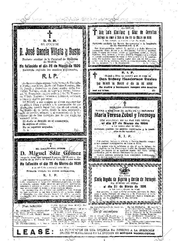 ABC MADRID 26-03-1926 página 32