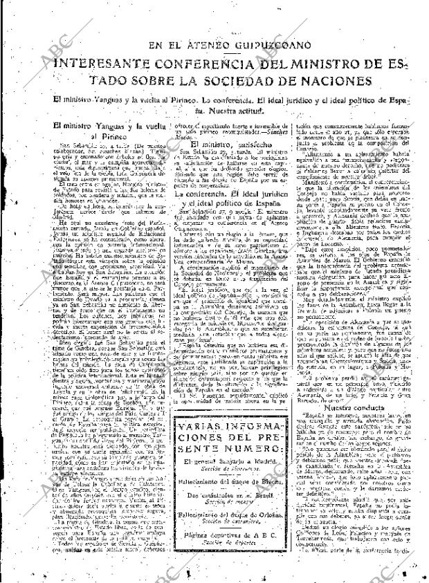 ABC MADRID 29-03-1926 página 7