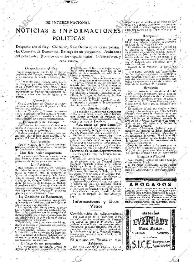 ABC MADRID 30-03-1926 página 9