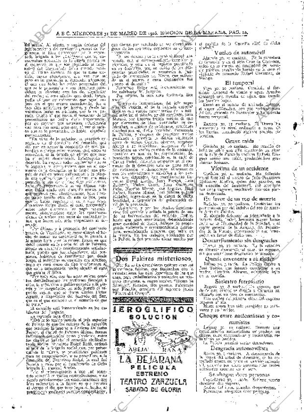 ABC MADRID 31-03-1926 página 18