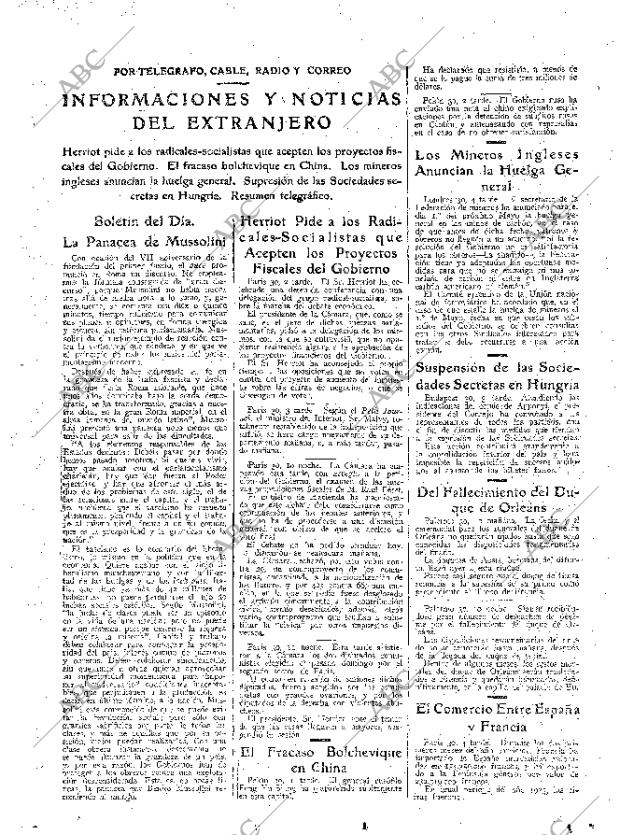 ABC MADRID 31-03-1926 página 19