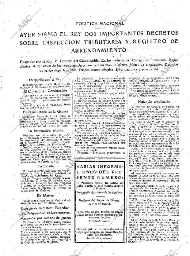 ABC MADRID 31-03-1926 página 7