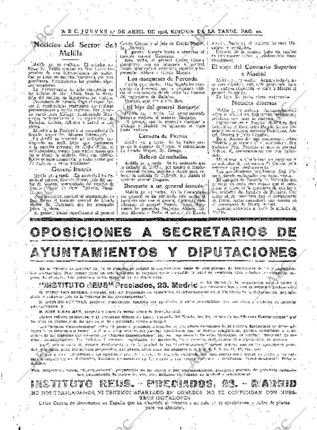 ABC MADRID 01-04-1926 página 12