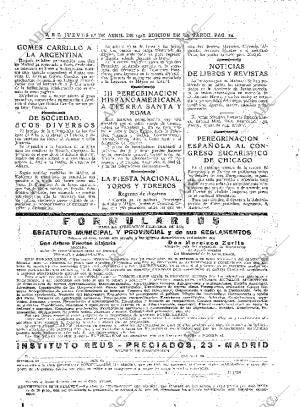 ABC MADRID 01-04-1926 página 14