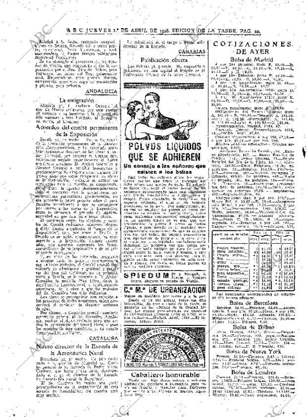 ABC MADRID 01-04-1926 página 22