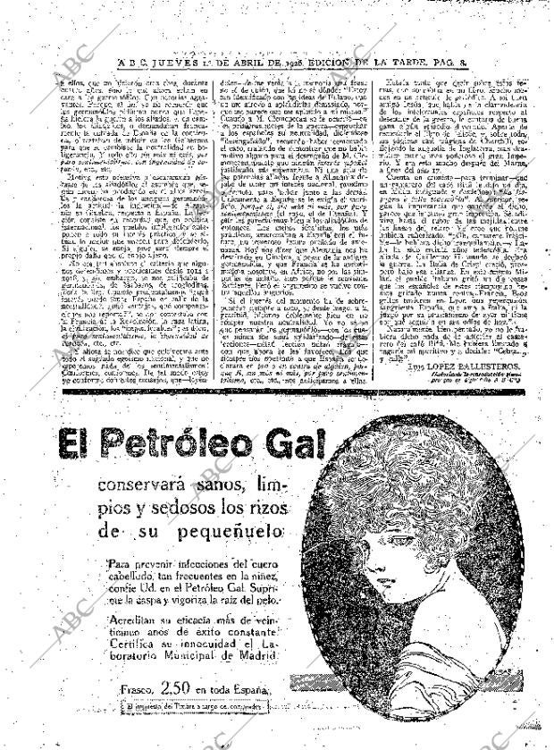 ABC MADRID 01-04-1926 página 8