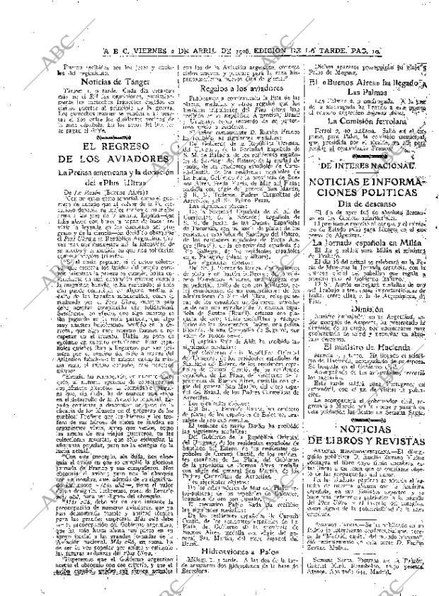 ABC MADRID 02-04-1926 página 10