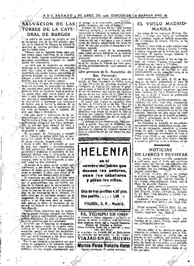 ABC MADRID 03-04-1926 página 18