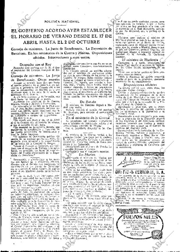 ABC MADRID 04-04-1926 página 21