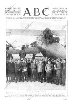 ABC MADRID 06-04-1926 página 1