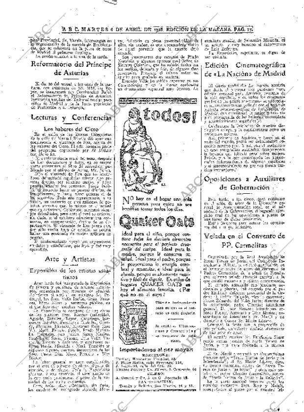 ABC MADRID 06-04-1926 página 17