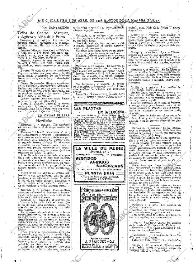 ABC MADRID 06-04-1926 página 22