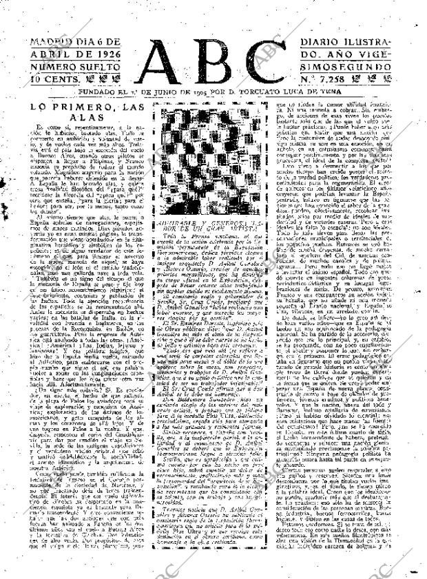 ABC MADRID 06-04-1926 página 3