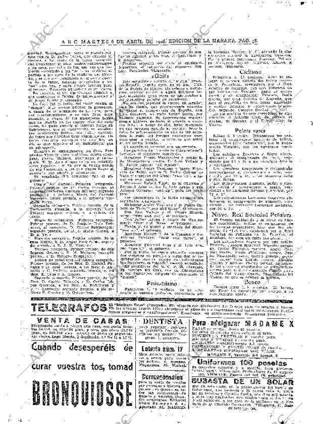 ABC MADRID 06-04-1926 página 38