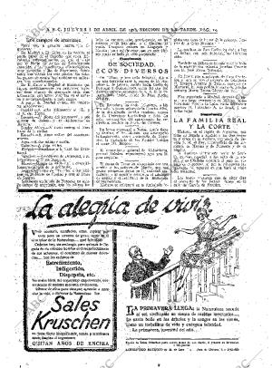 ABC MADRID 08-04-1926 página 14