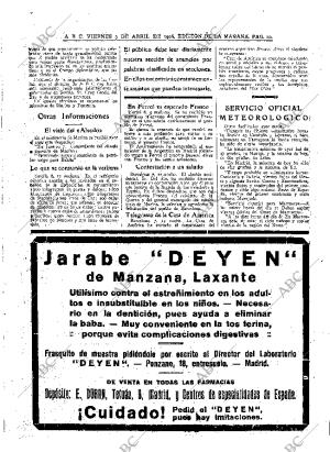 ABC MADRID 09-04-1926 página 10