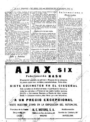 ABC MADRID 09-04-1926 página 20