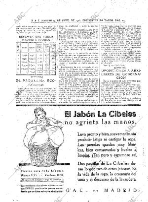 ABC MADRID 13-04-1926 página 10