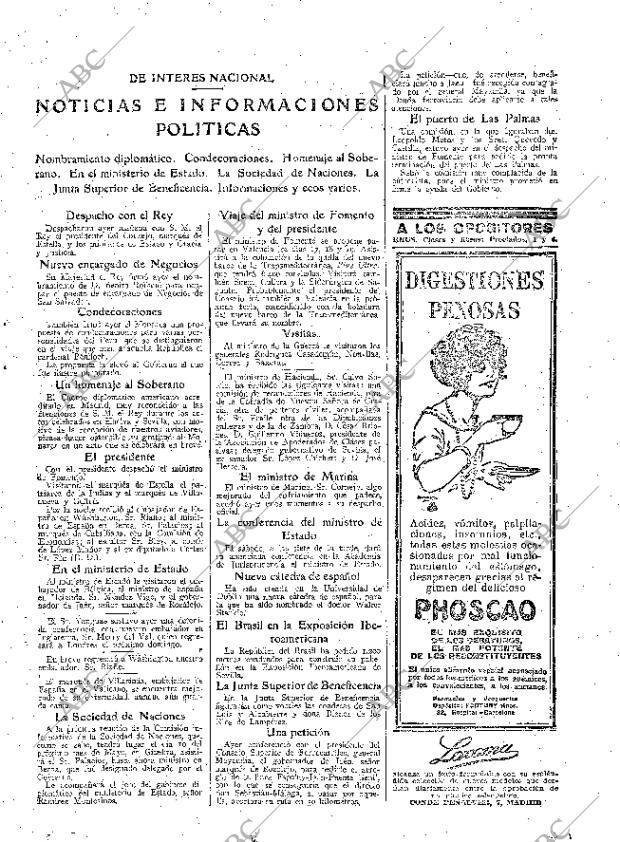 ABC MADRID 13-04-1926 página 11