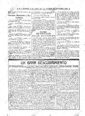 ABC MADRID 13-04-1926 página 16