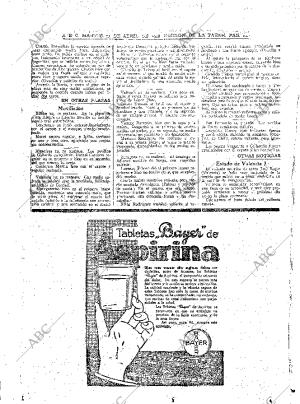 ABC MADRID 13-04-1926 página 20