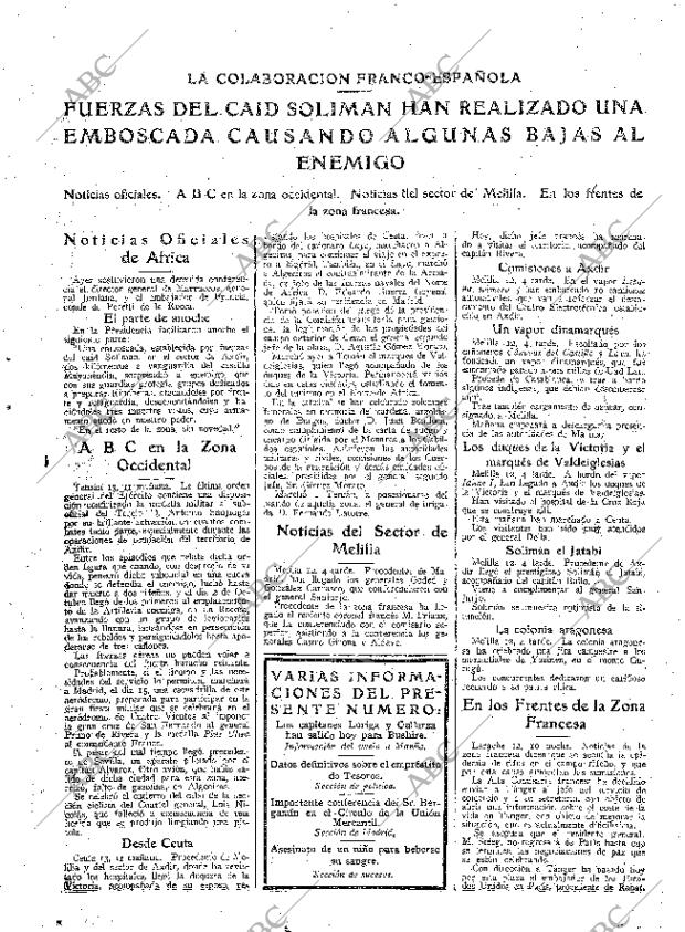 ABC MADRID 13-04-1926 página 7