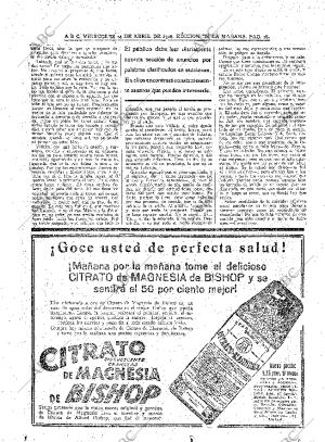 ABC MADRID 14-04-1926 página 16