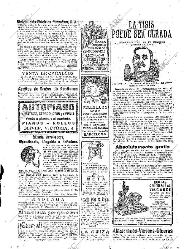 ABC MADRID 14-04-1926 página 37