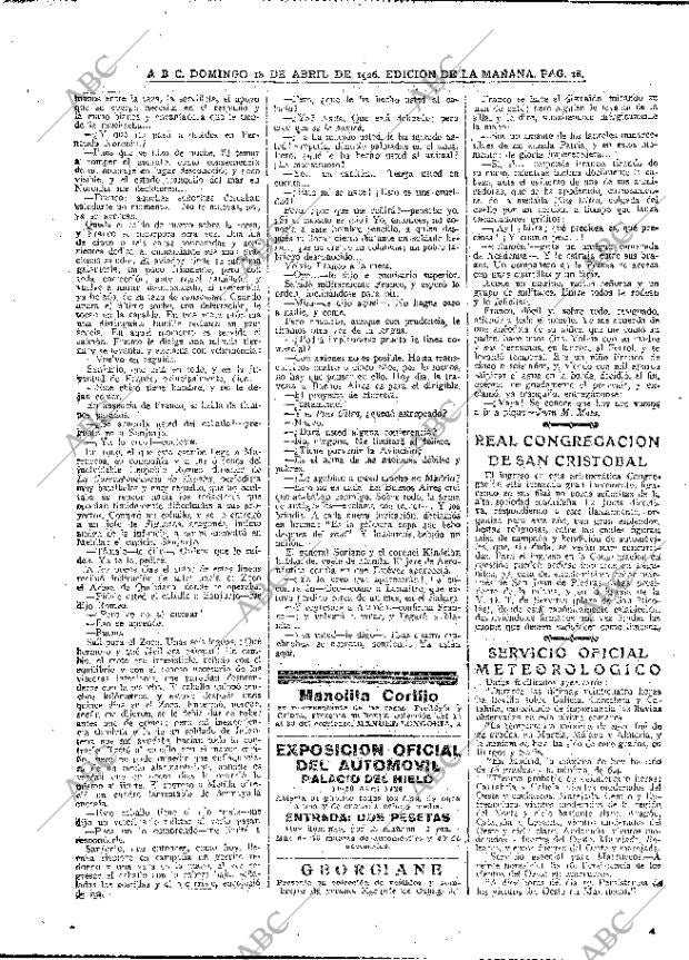 ABC MADRID 18-04-1926 página 18