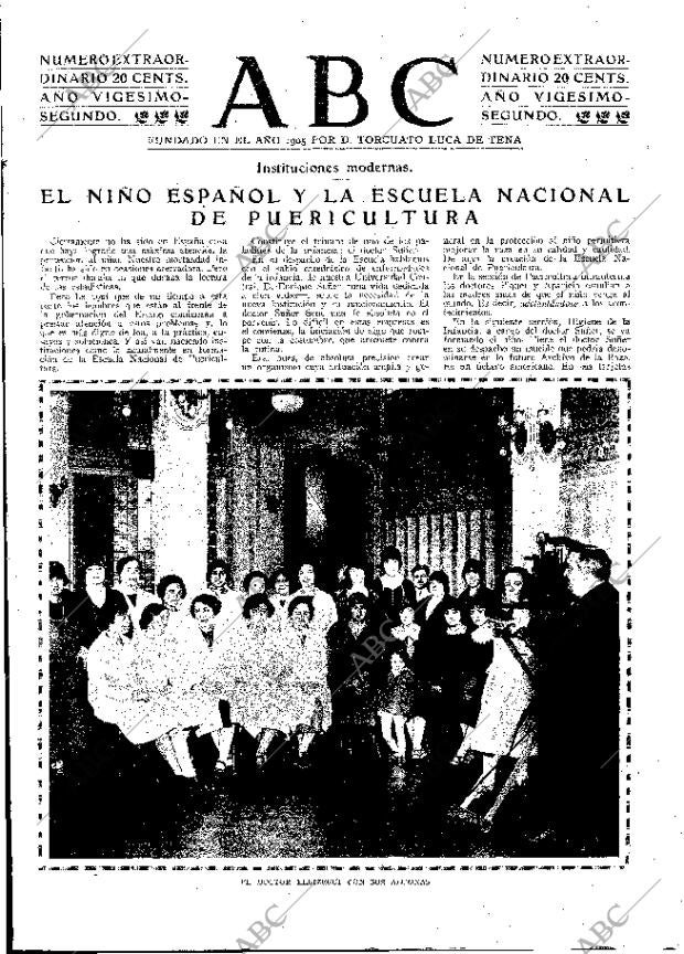 ABC MADRID 18-04-1926 página 3