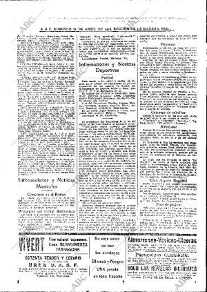 ABC MADRID 18-04-1926 página 40