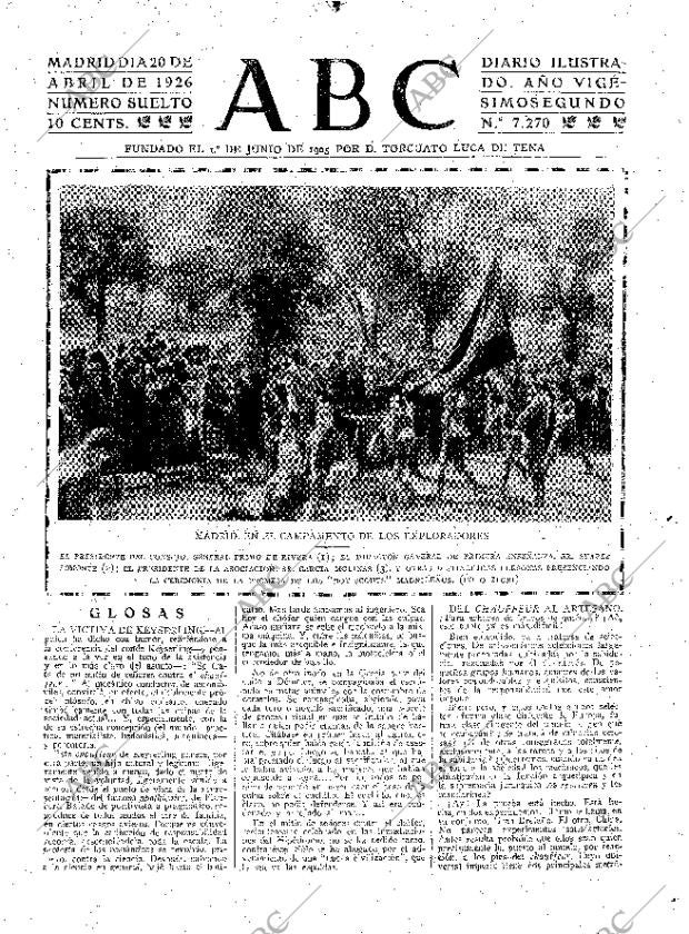 ABC MADRID 20-04-1926 página 3