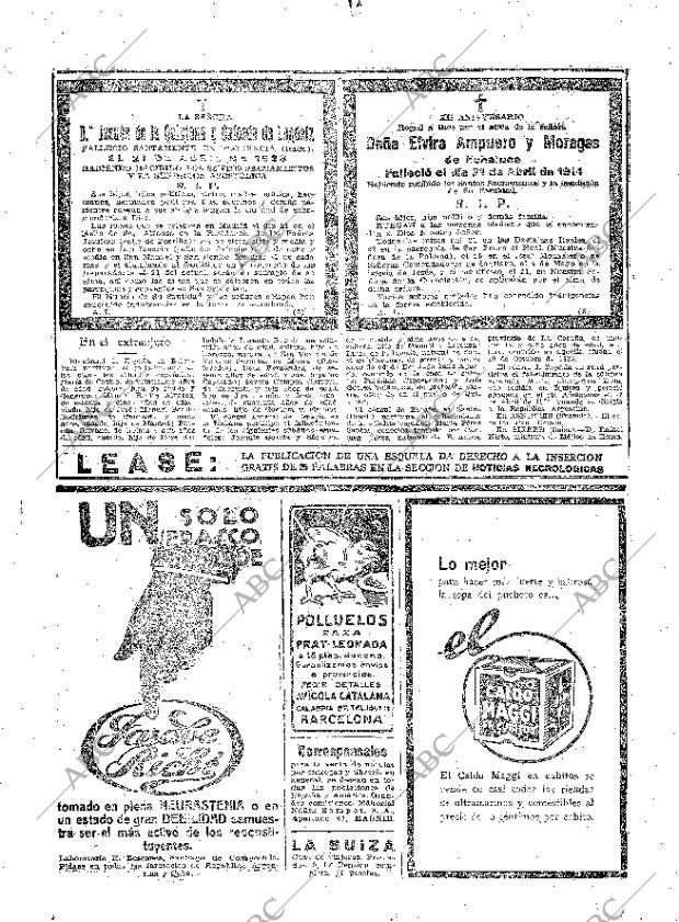 ABC MADRID 20-04-1926 página 36