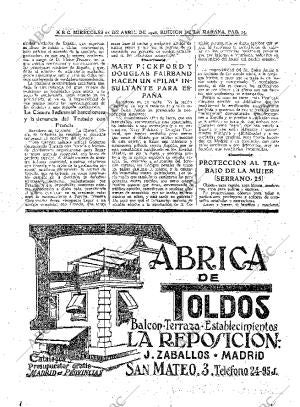 ABC MADRID 21-04-1926 página 14