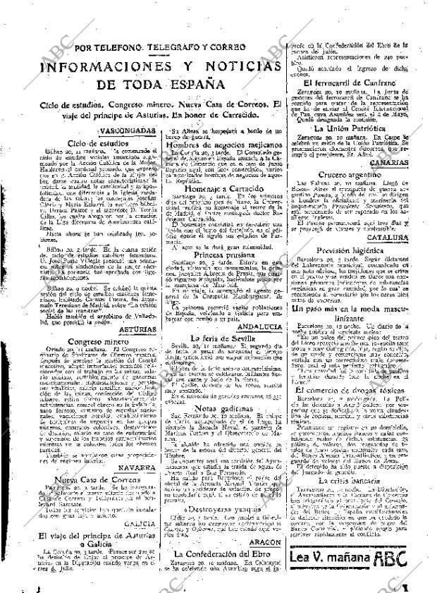 ABC MADRID 21-04-1926 página 21